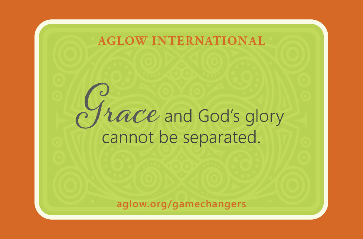 Grace and God’s glory cannot be separated.