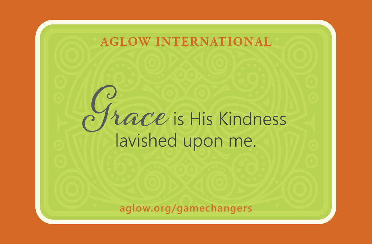 Grace is His Kindness lavished upon me.