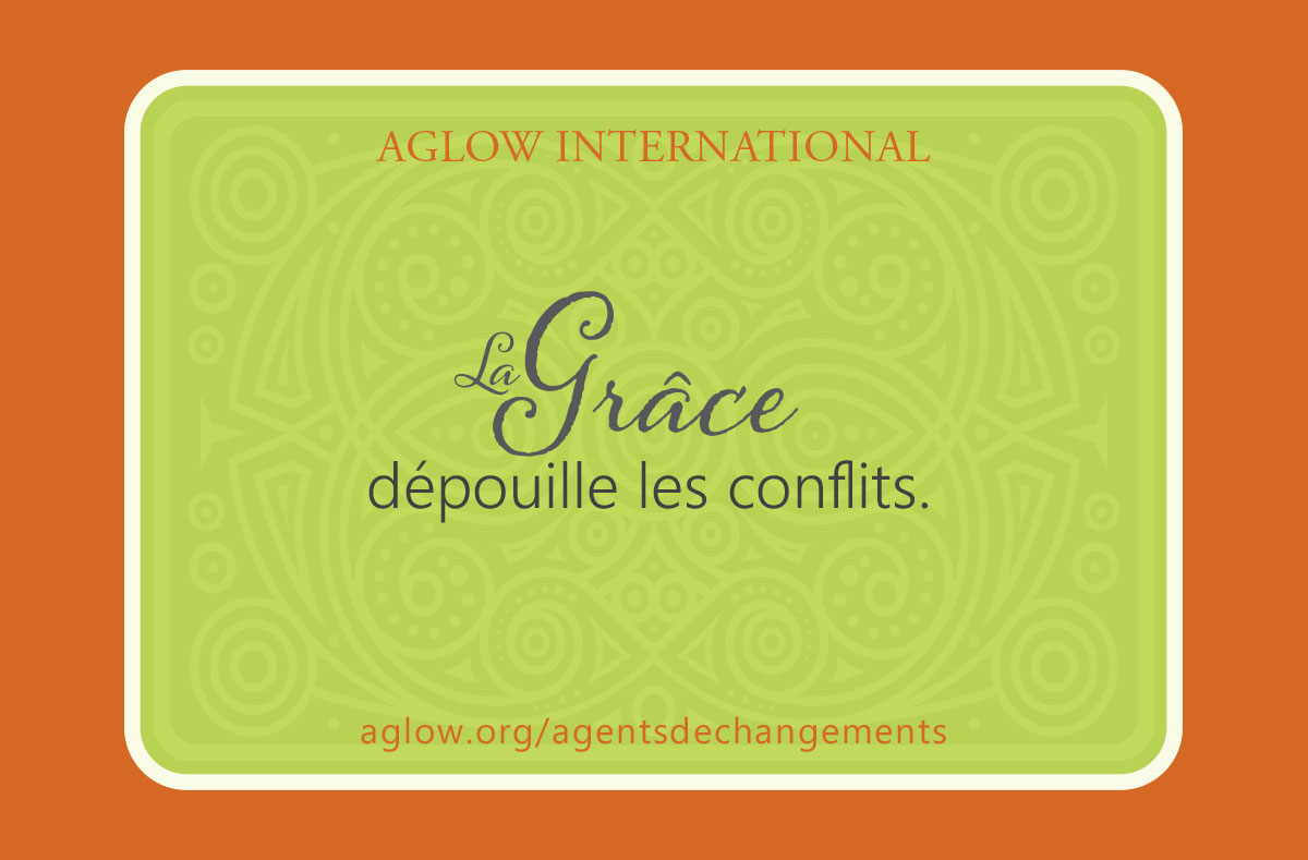 La Grâce dépouille les conflits.
