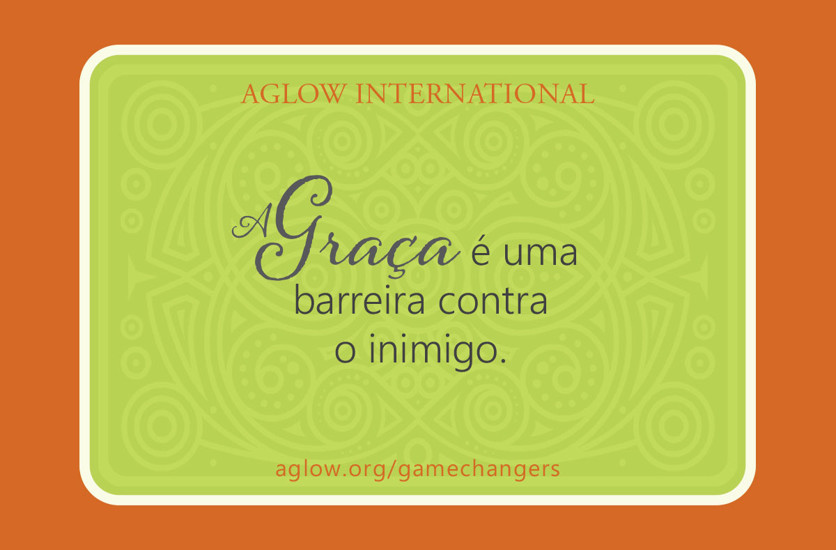 A Graça é uma barreira contra o inimigo.